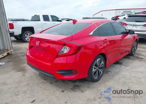 2017 Honda Civic Ex-T из США, поврежденный, VIN 2HGFC1F35HH659337
